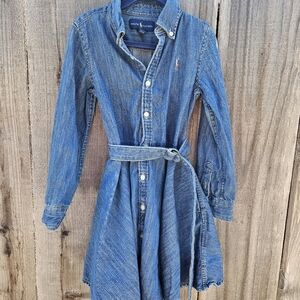 Ralph Lauren Denim Dress Girl 5